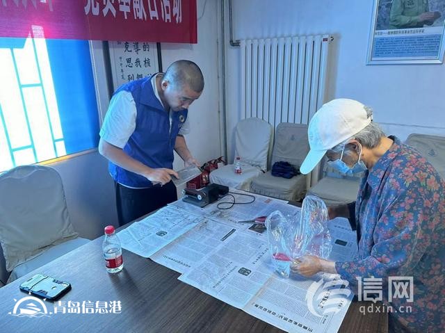 信新相映走進(jìn)青島第八離職干休所 為老黨員送上暖心服務(wù)