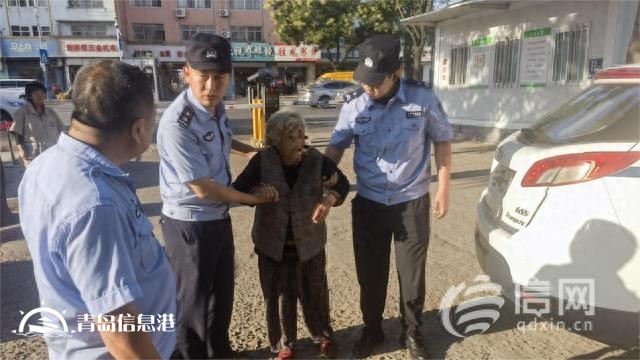 九旬老人獨(dú)自出門不慎受傷 城陽(yáng)警方緊急將其送往醫(yī)院