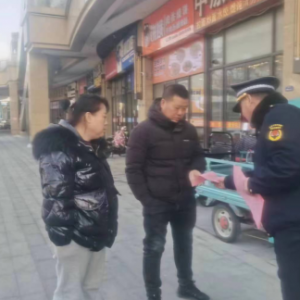 李園街道綜合行政執(zhí)法中隊開展生活垃圾分類宣傳活動
