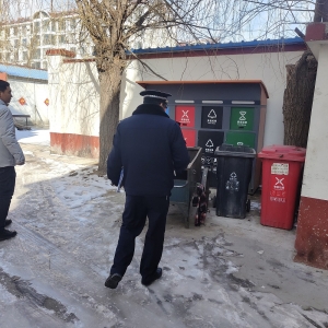 同和執(zhí)法中隊：“推動垃圾分類，共創(chuàng)美好未來”