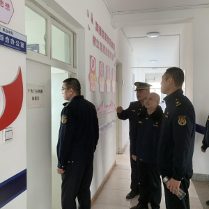 青島市局一行到鳳臺(tái)執(zhí)法中隊(duì)進(jìn)行規(guī)范化中隊(duì)檢查