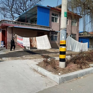 維護良好的城市面貌 消除沿街晾曬