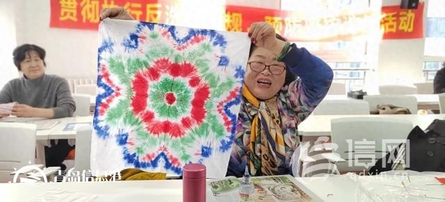 巧手傳非遺 金家?guī)X街道舉辦手工扎染及手繪風(fēng)箏活動