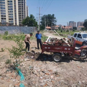 李園街道綜合行政執(zhí)法中隊持續(xù)整治“亂傾倒建筑垃圾”行為 ...
