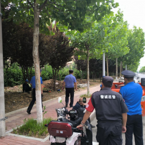 鳳臺執(zhí)法中隊：進(jìn)一步加強占道施工現(xiàn)場管理