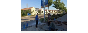 李園街道綜合行政執(zhí)法中隊(duì)雙管齊下，加大市政道路整治