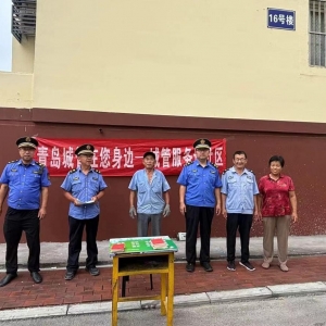 平度市東閣街道執(zhí)法中隊開展誠信宣傳活動，為文明城市創(chuàng)建助跑添力 ...