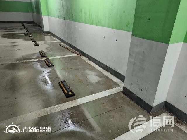 融海致遠居地下車庫滲水 部分墻面出現(xiàn)發(fā)霉現(xiàn)象