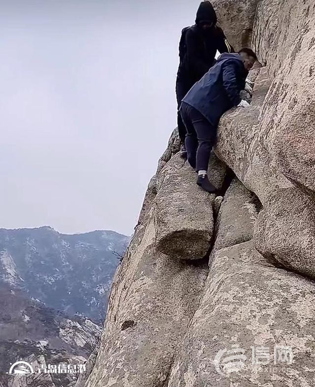 信號山：青島“山神石”火了：探險(xiǎn)不是冒險(xiǎn) 想你的風(fēng)別亂吹