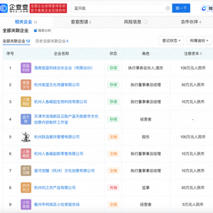 網(wǎng)紅大藍(lán)已注銷多家公司 此前曾發(fā)文預(yù)測(cè)A股大盤