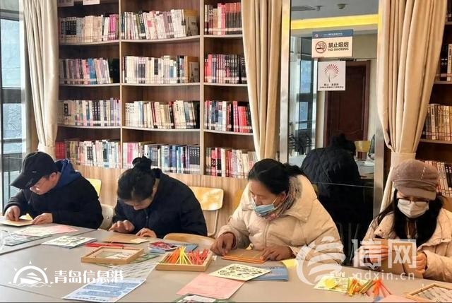 金家?guī)X街道大埠東社區(qū)組織舉辦竹編畫手工DIY活動