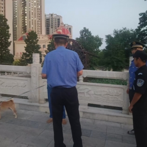 同和中隊：牽繩那點事，藏著社區(qū)的溫度
